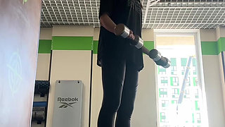 Gym in Nylon Socks