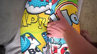 Wet Pussy Rubbing Compilation with Booty_assx in Tight Leggings