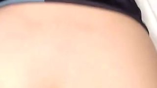 Cunt fucked amateur bitch gives blowjob in POV