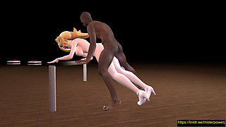 Rosalina Cheats Mario With Stranger In Doggy Position