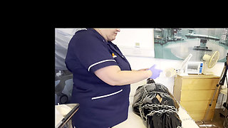 Part 1:- Matron Satana and Gimp R bound in medical room.