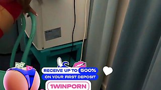 Hot Chinese damsel makes muddy moans while deep throating