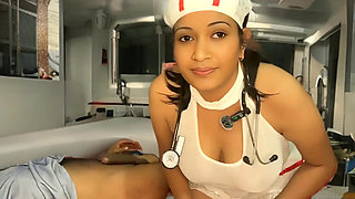 Fake Hospital Sex: Big Dick Patient Seduce and Fucked by Nurse Girl