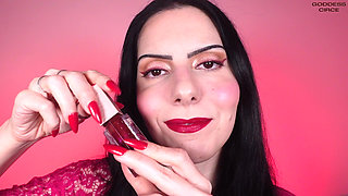 I Am Your Passion - Cigar and Red Lipstick