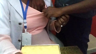 Seeing the Sexy Doctor, the Boy's Mood Became and Both of Thm Had Sex