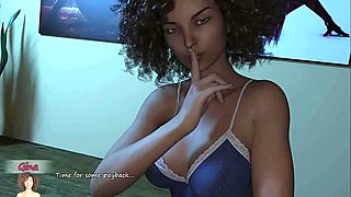 Big City Pleasures Sexy Girls Are Watching A Horror Movie Ep 19