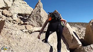 Gorgeous Natural Blonde Fucks Hard On A Hike Pov 4k - Big Ass Blonde, Molly Pills And Horny Hiking