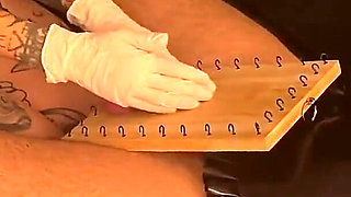 Birthday Celebration. CBT, Wood Board, Needles and Lit Candles