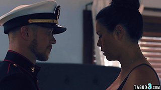 Stepson consoling his asian mommy stepmom