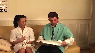 Attractive French Babe Milks Her Parnter's Cock After Hard Anal Fuck