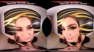 Cindy Shine - Arabesques - Brunette In Stockings Fingering
