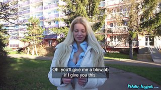 POV Deepthroat Blowjob by Kaira Kampen - German Blonde Cock Lover gives head to Martin Gun