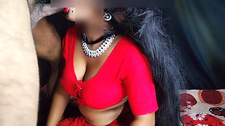 Desi Priya Bhabhi Is Leaving Her Brother in Law Fuck Her in Doggy Style
