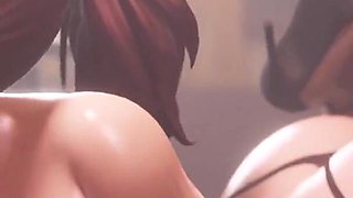 Robaatoo Tiaz-3dx Sizzling Nympho Slut Ravaged by Massive Black Monster Cock in Intense Morning Sex - Hot Ass Swallowing Cum
