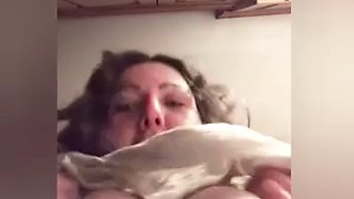 Nasty wet and dirty wife opens her pussy and ass