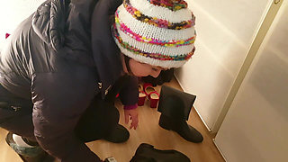 The Riding Boots Jerk off