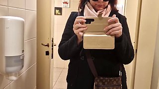 Beautiful Piss Farts Stripteases in Shops and Public Toilets Super Sexy Mega Compilation
