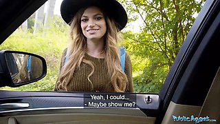 Public agent Big Tits hitchhiker nicole rae Big Dick public Pov Blowjob