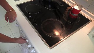 My Nudist Stepmother Is a Whore and Swallows My Cum Everyday