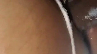 Ebony Big Ass Spreads Her Legs Wild Open as I Dig in Low and Gentle Missionary