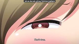 While swimming in the sea with her son, she meets two young men and ends up having sex all night in their room, bukkake'd and creampied.