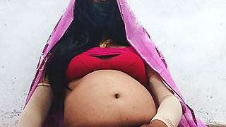 Shemale enjoy saree with wife and sex video
