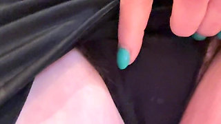 Black Lipstick Mistress Worship Huge Tits & Pussy