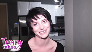 Stunner Kitty's amateur creampie video