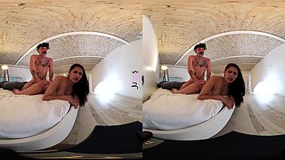 Gypsy Teen - Ep. 7 - Big Tits Brunette Voyeur - Sexlikereal
