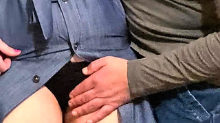 Omg!! The Stranger's Hand Under my Dress in  Subway