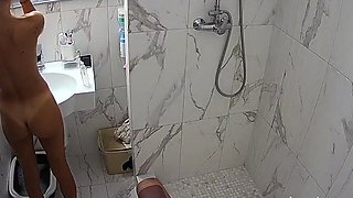 Amateur blonde fucked on cam