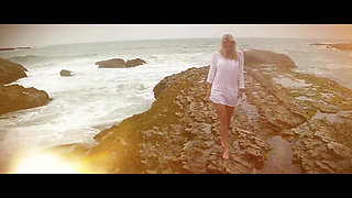 Morning lace featuring Scarlet Red