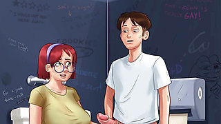 step sister make hot seen in summertime saga part12