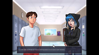 Summertime Saga: I fucked old Roz and we got everything for Roxy stepmom