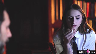 Priest fucks virgin teen in her ass