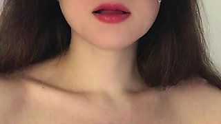 POV JOI I'm your SLAVE! My Lord, do you want to take advantage of my holes and stain them with?