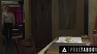 Sexy Curvy Busty Bride Cadence Lux Cheats On Her Fiancé, Indulging In Wild Sex With Her Step-bro