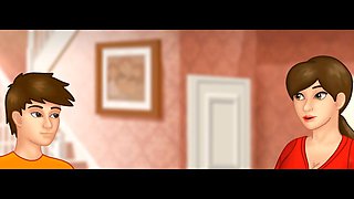 Mom gets playful in Taffy Tales Minecraft hentai adventure