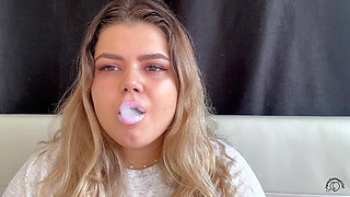 Pink Glitter Goddess Smoking Show