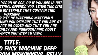 Hotkinkyjo fuck machine deep anal dildo from mrhankeys, belly bulge & prolapse extreme