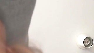 Jessica Starling, the Hot Blonde Friend, Drops by Ike's Apartment for a Blowjob