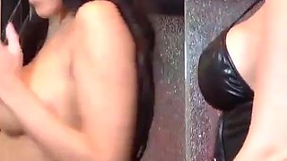 Courtney and Breanne are busty lesbian blondes who play with sex toys