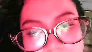 Beautiful woman is satisfying herself part 4