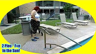 Nurse Vicki Wears New 2 Piece and Has Fun in the Sun Part 1