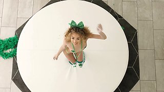 BBC Slut Ride's Shillelagh To Get Into The St Patrick's Day Spirit