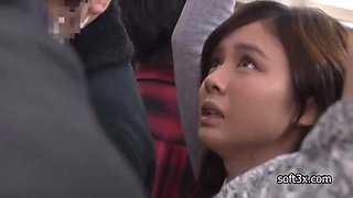 Japanese bus babe
