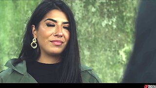 Yasmina Khan's Dark Spell in a Spooky Scene