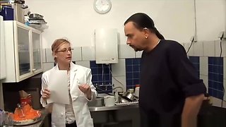 Nice Kitchen Sex With Hot German Housewife