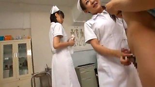 Exotic Japanese model Yuria Shima, Azusa Ito in Best Nurse JAV scene