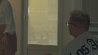 Step Mom Shares Bed with Step Son in Hotel - Creampie Shock!